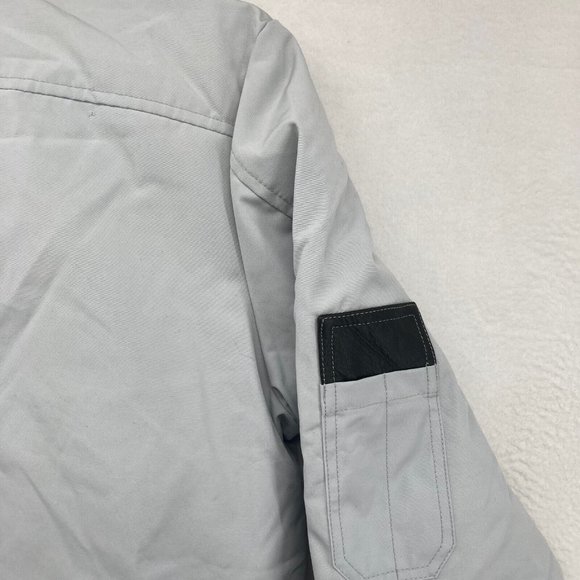 Canada Goose Women's Silverbrich Huron Bomber Jacket size M New - Picture 8 of 12